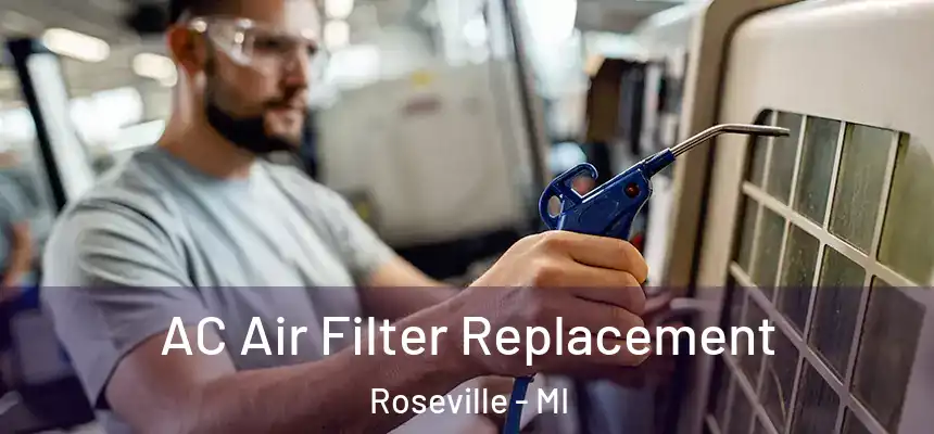  AC Air Filter Replacement Roseville - MI
