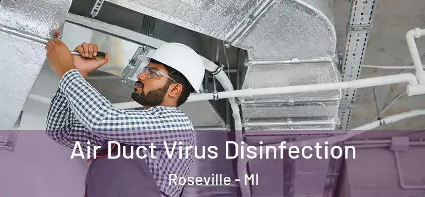  Air Duct Virus Disinfection Roseville - MI