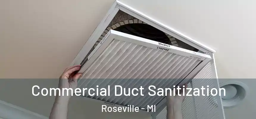 Commercial Duct Sanitization Roseville - MI