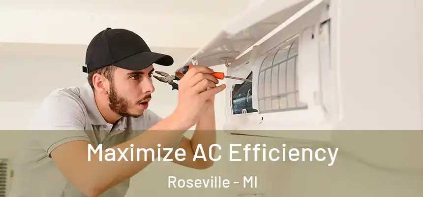  Maximize AC Efficiency Roseville - MI